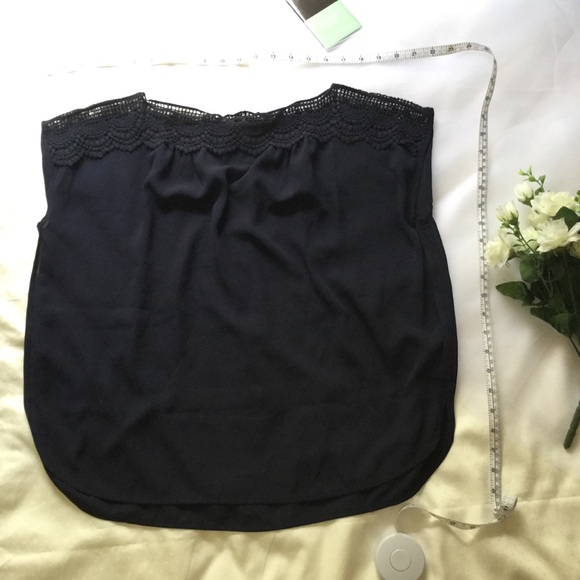 Navy Boatneck Blouse - Picture 4 of 8